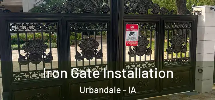 Iron Gate Installation Urbandale - IA